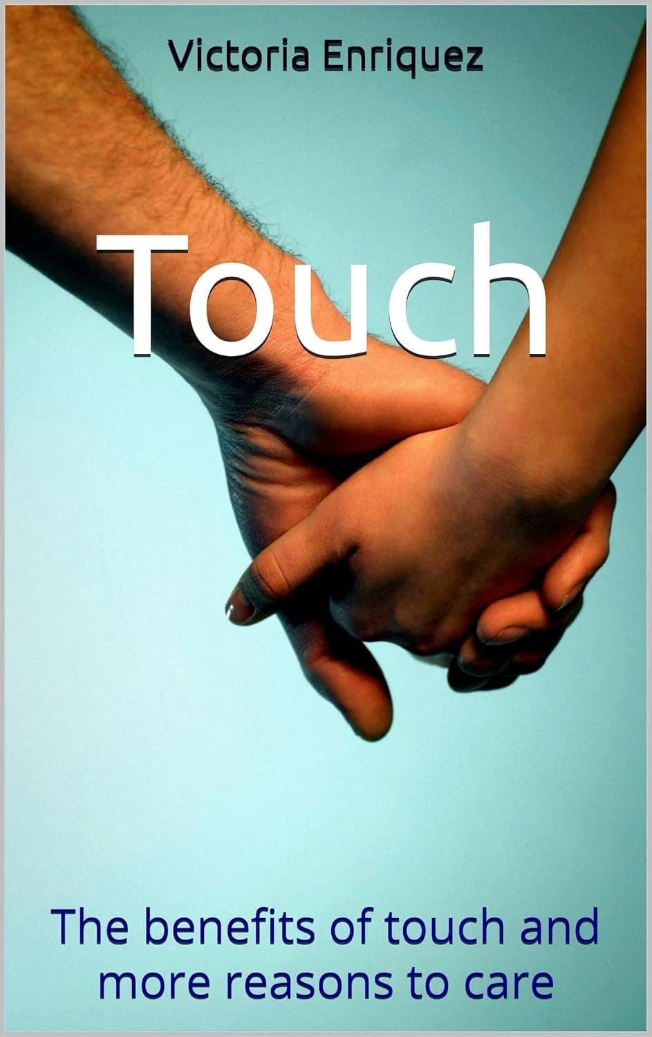 Touch book cover by Victoria Enriquez